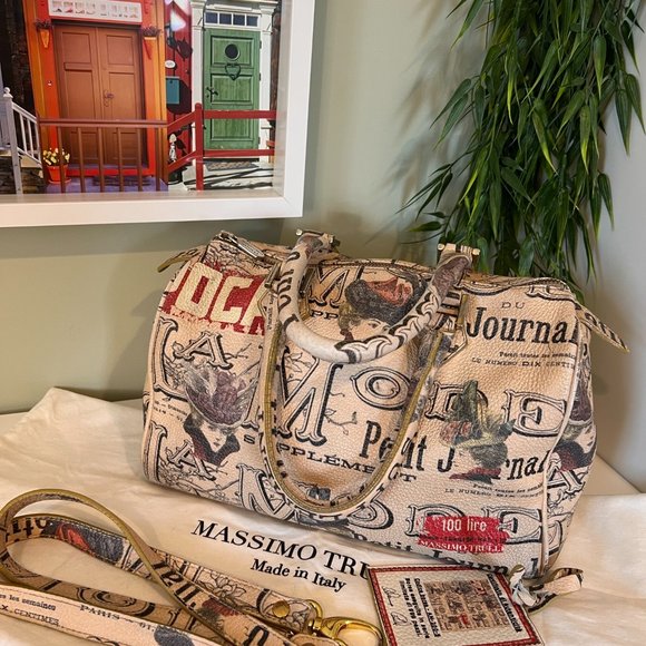 Limited Edition Made in Italy Massimo Trulli Handbag - Picture 3 of 16